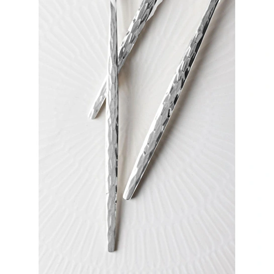 The Mia Shiny Çatal Kaşık Bıçak Takımı Gümüş 24 Parça