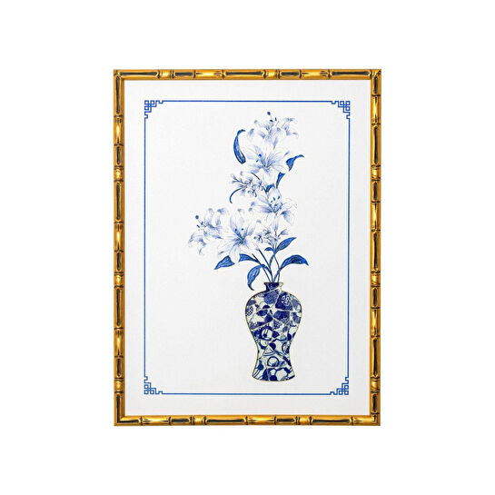 The Mia Floral Tablo 60x80x4 Cm Tbl0092