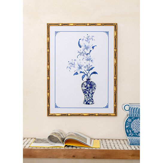 The Mia Floral Tablo 60x80x4 Cm Tbl0092