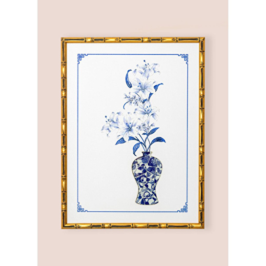 The Mia Floral Tablo 60x80x4 Cm Tbl0092