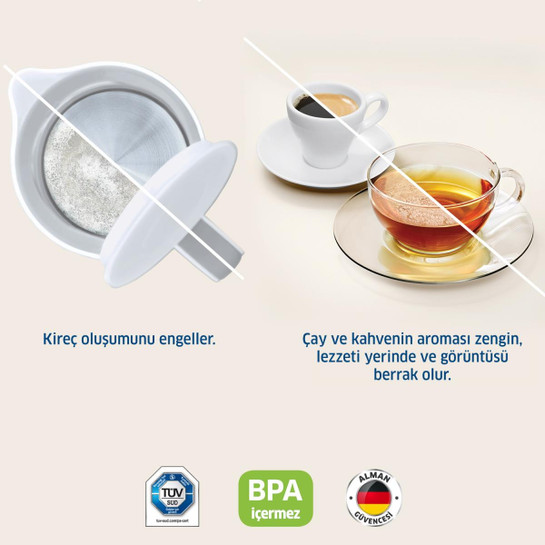 BRITA Aluna XL Filtreli Su Arıtma Sürahisi - Beyaz