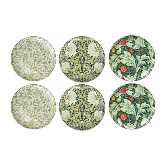 Lucky Art Sylva Bone 20cm 6li Tabak Seti̇