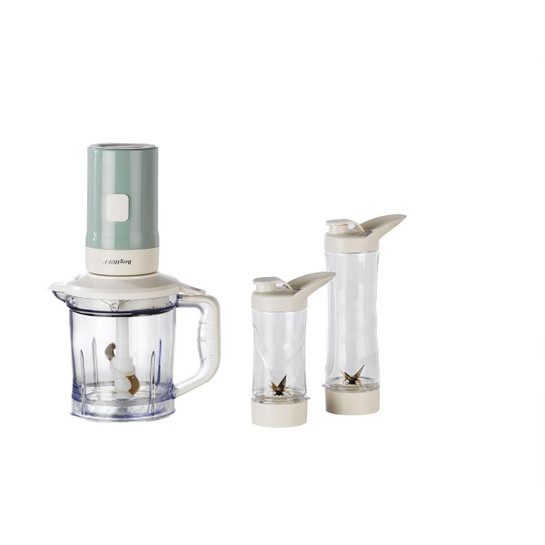 Berghoff Gem Retro 500 W Mi̇nt Yeşi̇li̇ Ki̇şi̇sel Blender Ve Doğrayici