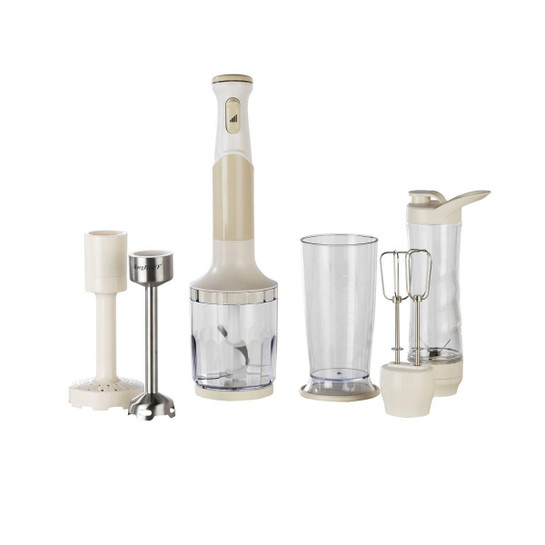 Berghoff Gem Retro 1200 W Krem Rengi̇ El Blender Seti̇