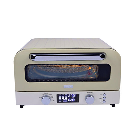 Berghoff Gem Retro 2000 W Vani̇lya Krem Rengi̇ Pi̇zza Fırını