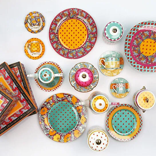 Lucky Art Eliana Bone 27cm 4lu Tabak Seti