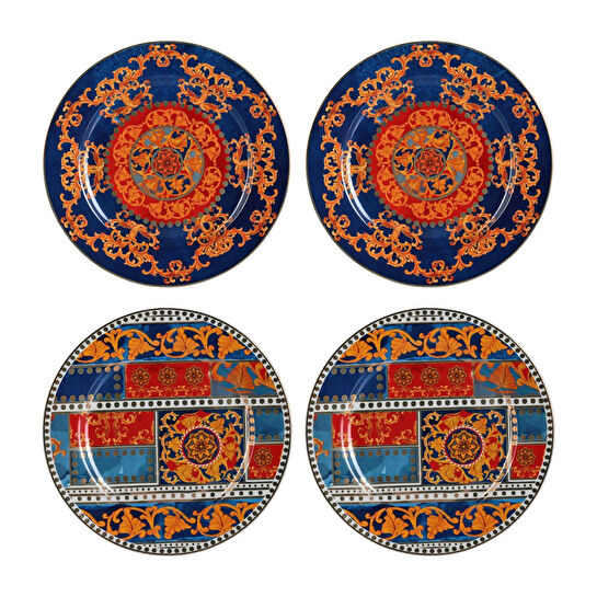 Lucky Art Clari̇ssa Bone 20cm 4lu Tabak Seti