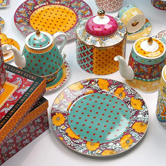 Lucky Art Eliana Bone 20cm 4lu Tabak Seti