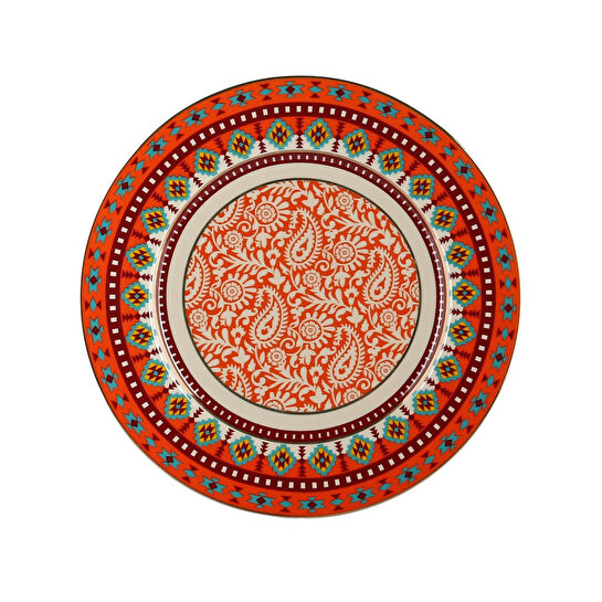 Lucky Art Celeste Bone 24 Parça Yemek Takimi