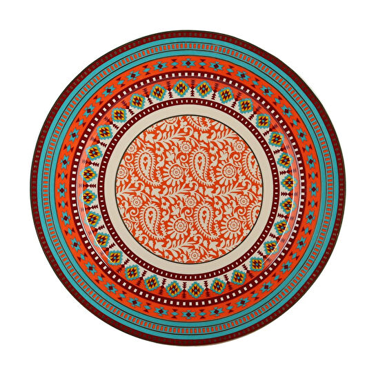 Lucky Art Celeste Bone 24 Parça Yemek Takimi