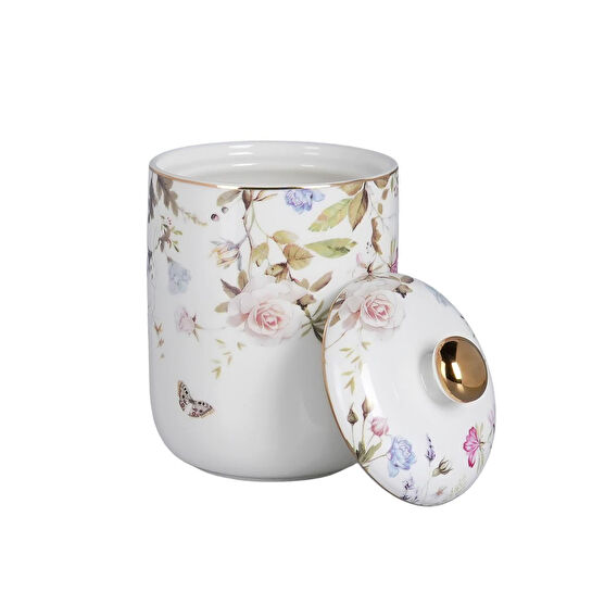 Lucky Art Fleurisse Bone Kavanoz 16cm