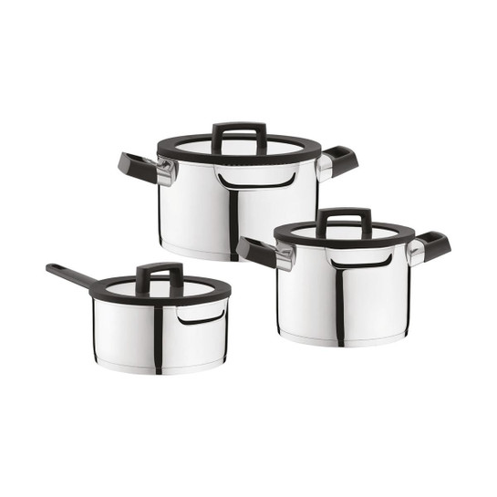 Berghoff Essentials Uqonic 6 Parça Paslanmaz Çelik Tencere Seti