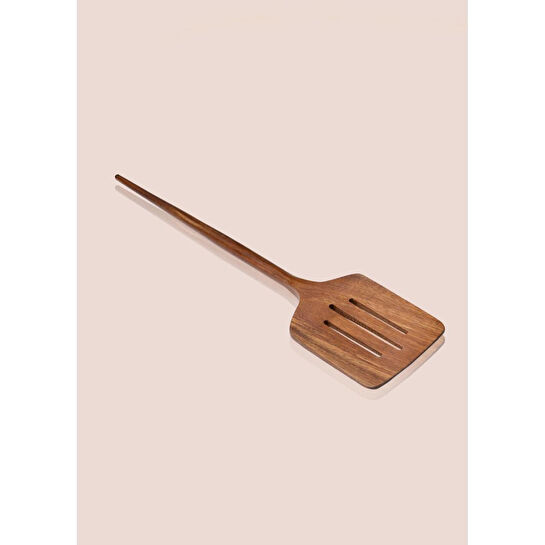 The Mia Natura Akasya Delikli Spatula 35x8 Cm