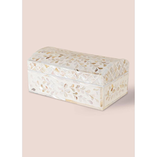 The Mia Sedef Kutu Dikdörtgen 25x15x12 Cm Tlc0077