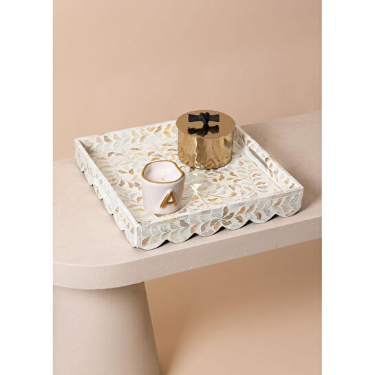 The Mia Sedef Tepsi 35x35x6 Cm Tlc0084