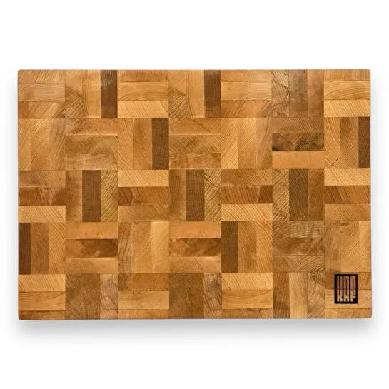 Kaf Ahşap Kesme Tahtası Kayın (End Grain) - M