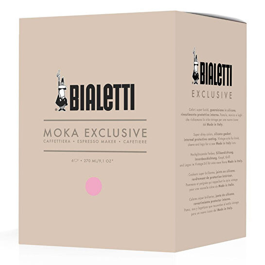 Bialetti Moka Express Excl. Pembe 6 Cup