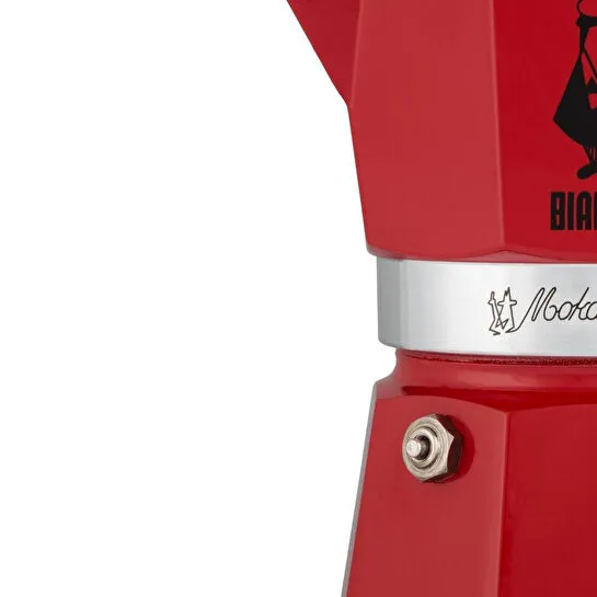 Bialetti Moka Express Kırmızı (6 Cup)