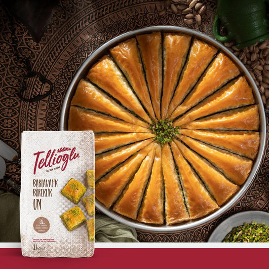 Tellioğlu Baklavalık Böreklik Un 1 Kg