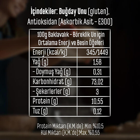 Tellioğlu Baklavalık Böreklik Un 5 Kg