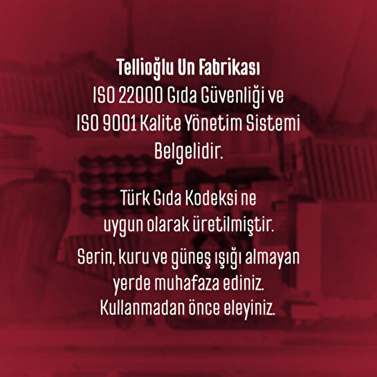 Tellioğlu Karakılçık Unu 1 Kg