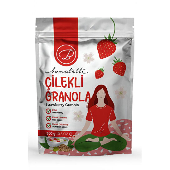 Bonatelli Çilekli Granola 300 G