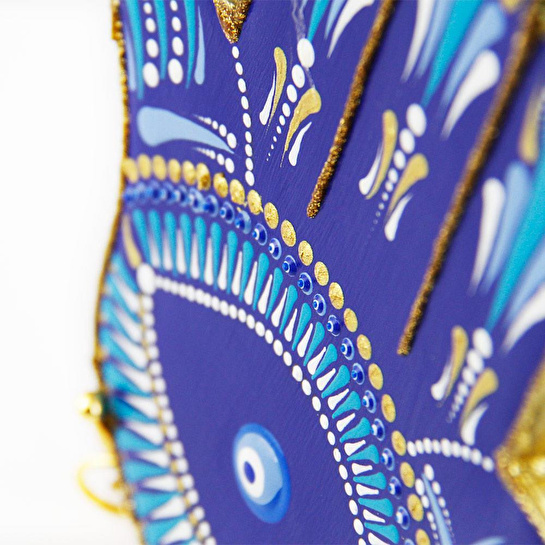 Coho Objet Coho Art El Yapımı Hamsa Fatımanın Eli Simgesi