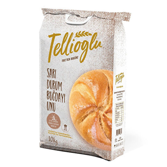 Tellioğlu Sarı Sert Buğday Unu 10 Kg