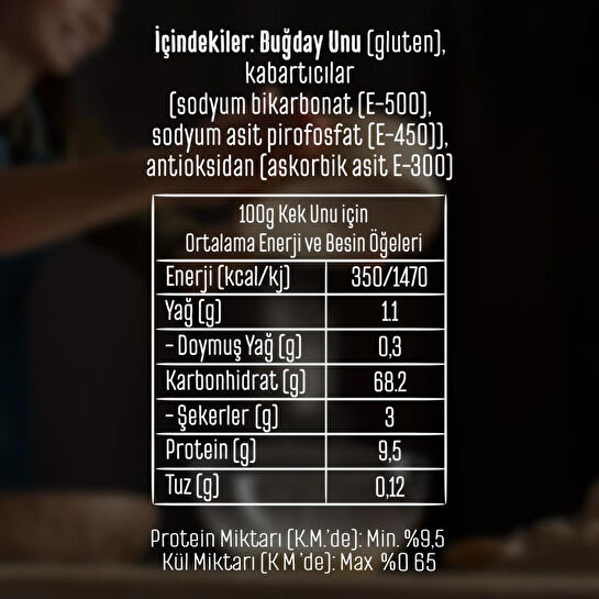 Tellioğlu Kek Kurabiye Unu 1 Kg