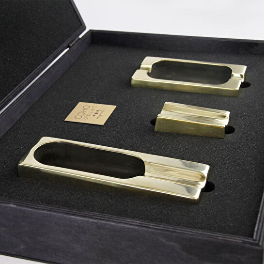 Coho Objet Coho Patron Dark & Gold Edition Pirinç Puro Seti