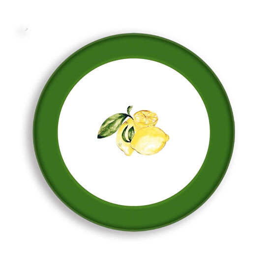 Fern&Co Citrus Collection Porselen Yemek Tabağı