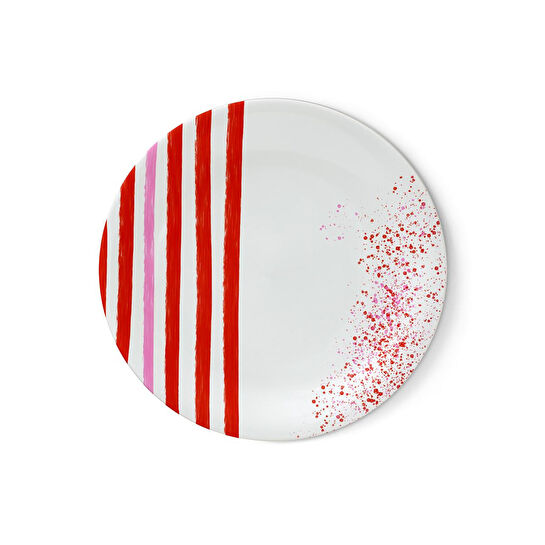 Fern&Co St Tropez Plage Collection Büyük Tabak 4 Lü Set