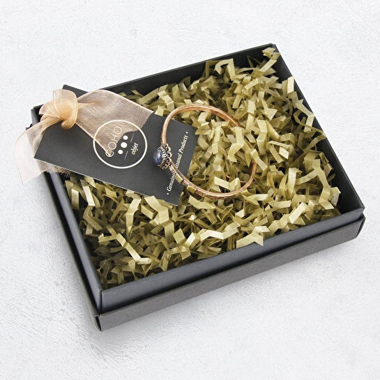 Coho Objet Coho Tılsım Lapis Lazuli Taşlı El İşleme Bileklik