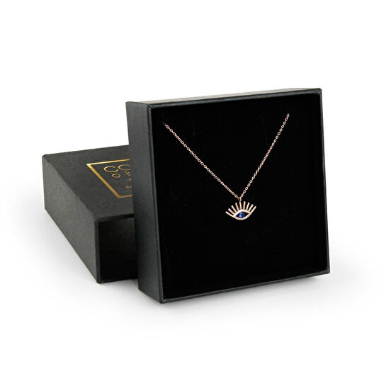 Coho Objet Coho Silver Seraphic Gaze El Yapımı Gümüş Nazar Kolye