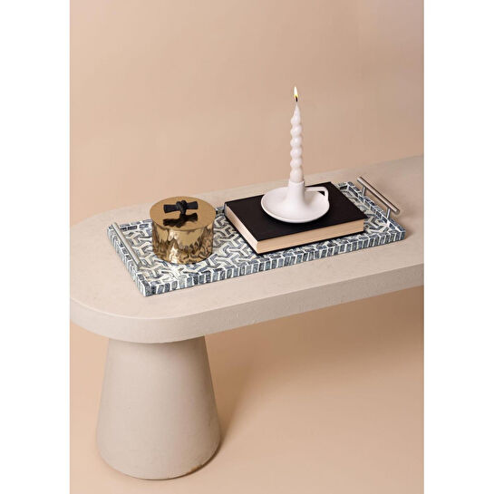 The Mia Sedef Tepsi 50x18x2 Cm Tlc0097