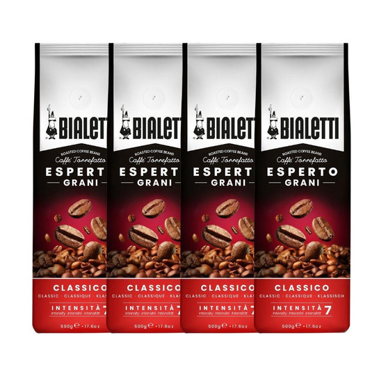 Bialetti 4 Adet Classico 500 Gr Çekirdek Kahve