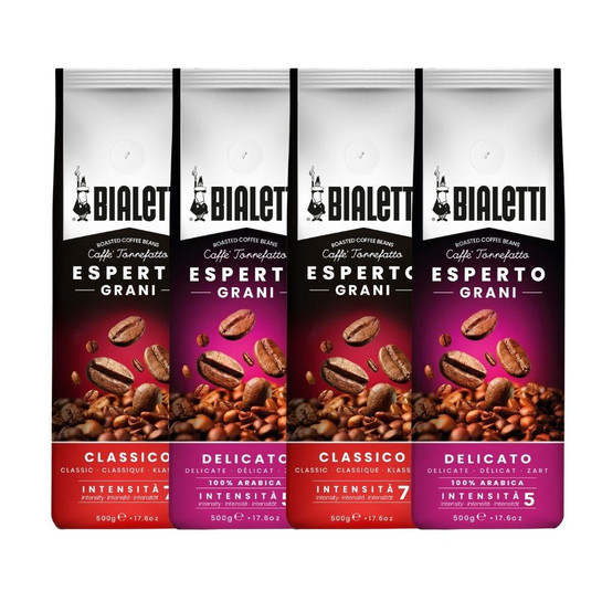 Bialetti 4 Adet Delicato Ve Classico 500 Gr Çekirdek Kahve