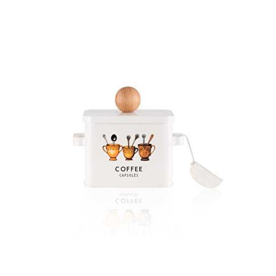 The Mia Storage Kahve Saklama Kabı 13x20x18 Cm