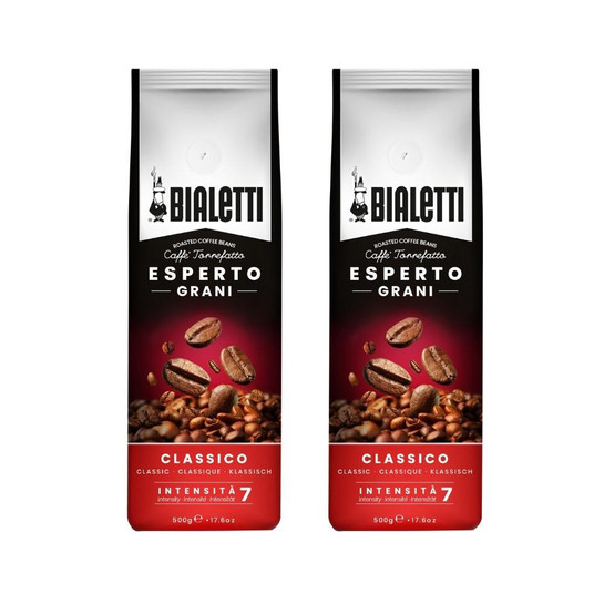 Bialetti 2 Adet Classico 500 Gr Çekirdek Kahve