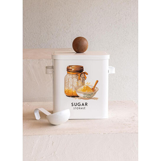 The Mia Storage Şeker Saklama Kabı 13x20x23 Cm