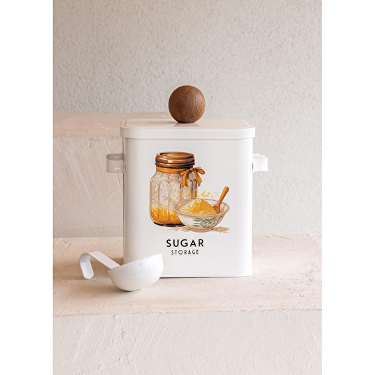 The Mia Storage Şeker Saklama Kabı 13x20x23 Cm