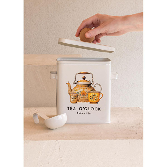 The Mia Storage Çay Saklama Kabı 13x20x23 Cm