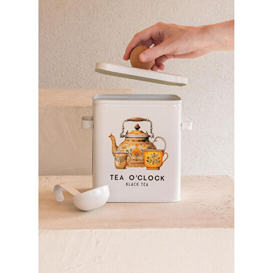 The Mia Storage Çay Saklama Kabı 13x20x23 Cm