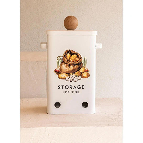 The Mia Storage Patates Soğan Kabı 13x20x32 Cm