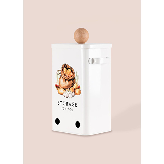 The Mia Storage Patates Soğan Kabı 13x20x32 Cm