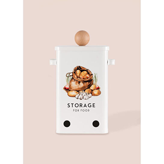 The Mia Storage Patates Soğan Kabı 13x20x32 Cm