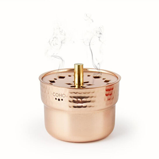 Coho Objet Coho Lux Dövme Bakır Mini Tütsü Çanağı