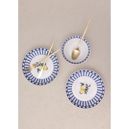 The Mia Odore Di Limone Yemek Takımı 6 Kişilik 24 Parça Set 2
