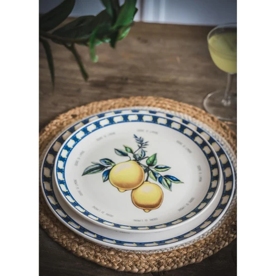 The Mia Odore Di Limone Yemek Takımı 6 Kişilik 24 Parça Set 2
