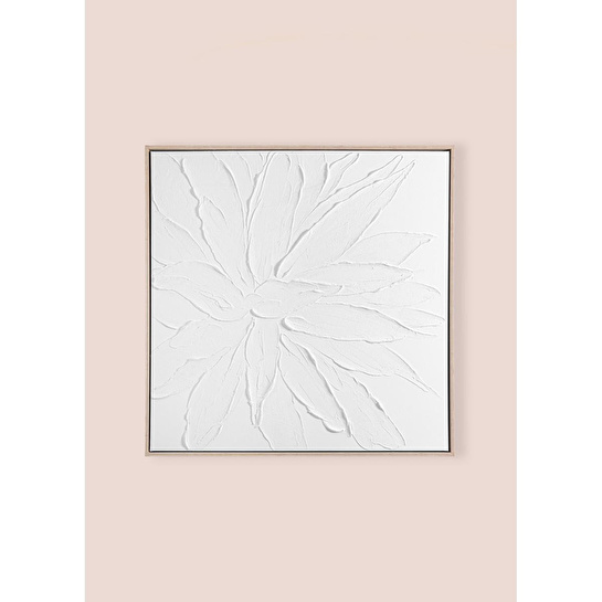 The Mia Kabartma Kanvas Tablo 80x80 Cm Tbl0079